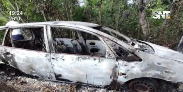 Nueva Alborada, Itapúa: Quemaron vehículo utilizado en un asalto - SNT