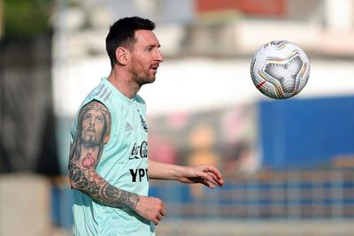 Argentina se entrena con plantel completo y Palacios mejora de su lesión - Fútbol Internacional - ABC Color