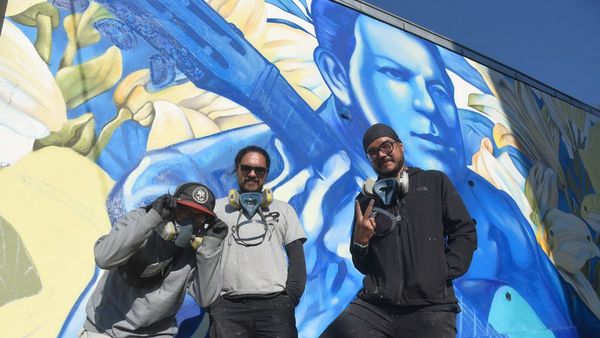 Mural dedicado a José Asunción Flores