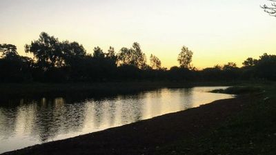Hernandarias quiere recuperar el lago  de la Avenida Gastronómica