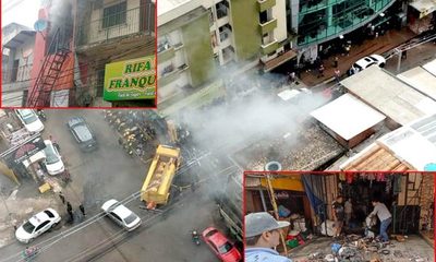 Millonarias pérdidas en incendio en local de venta de frazadas en el centro de CDE – Diario TNPRESS