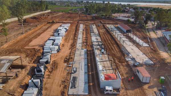 Este octubre entregarán parte de las viviendas temporales levantadas en la Costanera Sur - .::Agencia IP::.