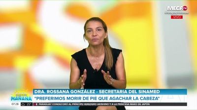 Médicos, decepcionados de Borba: "Esperábamos más de nuestro ministro" - Megacadena — Últimas Noticias de Paraguay