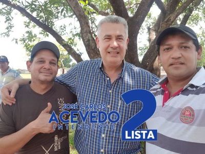 José Carlos Acevedo con arrolladora preferencia entre los electores de Pedro Juan Caballero