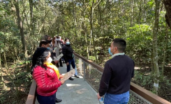 Nuevas obras del refugio Mbaracayú erigieron con diseño sostenible