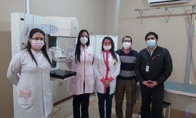 Ponen en funcionamiento mamógrafo del Hospital Distrital de Hernandarias