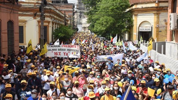 Red por la Educación apoya reclamo docente sobre reajuste del 16%