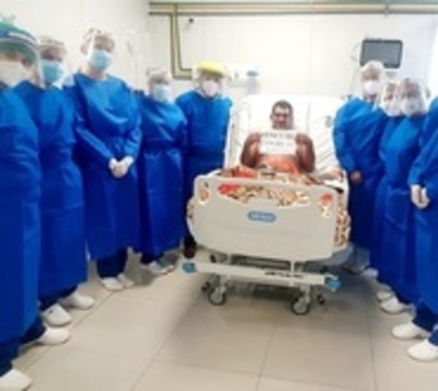 Dan el alta a último paciente covid en Hospital de Itauguá - Paraguay.com