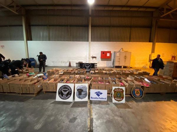 Decomisan en Brasil cinco toneladas de cocaína que serían enviadas a España - Mundo - ABC Color