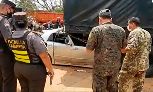 Fatal choque en Coronel Oviedo - OviedoPress