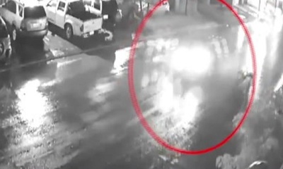 Combinación fatal: Pista mojada e imprudencia en Luque - SNT