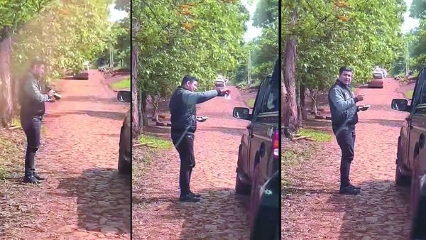 Candidato mostró fajo de dinero y es viral