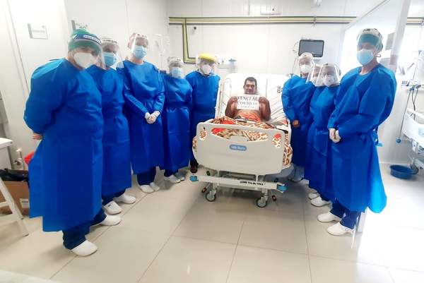 Hospital de Itauguá, uno de los más abarrotados en su momento, dio de alta al último paciente con COVID - Megacadena — Últimas Noticias de Paraguay