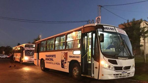 Habrá micro gratis en vez de la Línea 21 en Fernando de la Mora