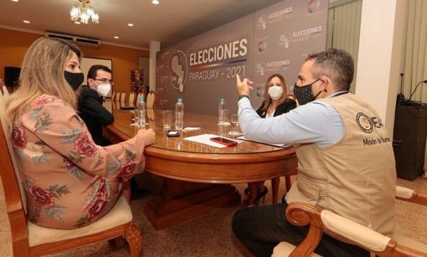 Continúan reuniones entre Observadores Internacionales y autoridades de la Justicia Electoral