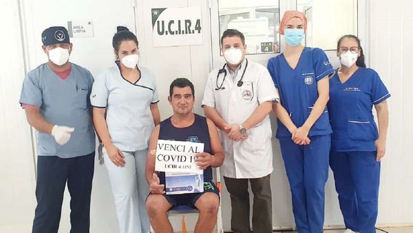 Último paciente Covid en UTI del hospital de Itauguá recibe alta