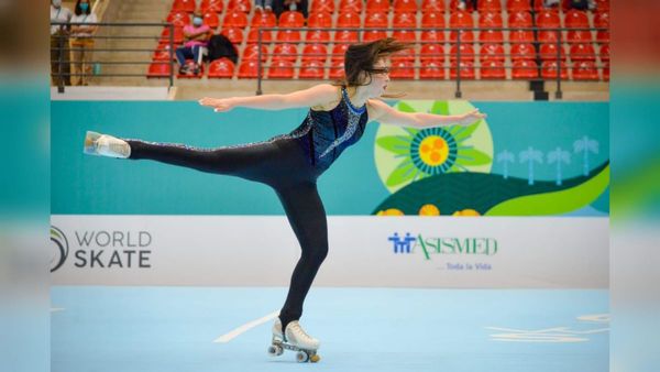 Representante paraguaya se lució en Mundial de Patinaje Artístico