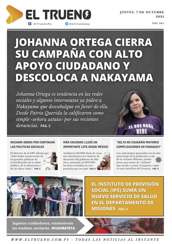 E-paper 7 de octubre 2021 - El Trueno