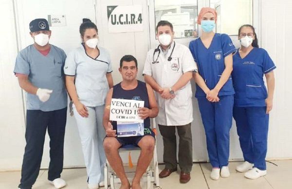 Último paciente Covid en UTI del Hospital Nacional de Itauguá recibe alta