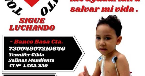 La Nación / Manuelito sigue peleando por su vida en el Garrahan