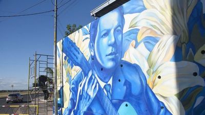 Presentan el mural creado en tributo a José Asunción Flores