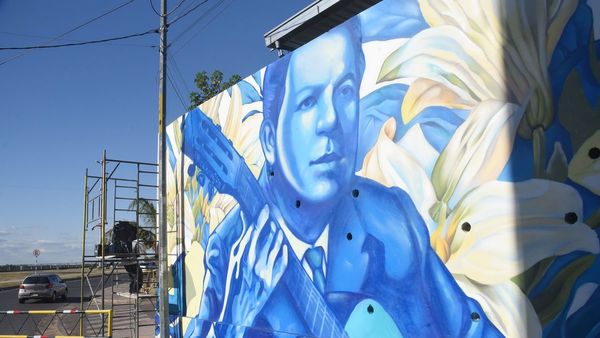 Presentan el mural creado en tributo a José Asunción Flores