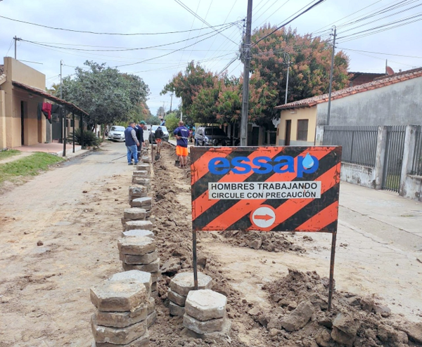 Essap prosigue con trabajos para optimizar el servicio de agua potable en Pilar - .::Agencia IP::.