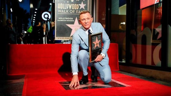 Craig se despide de James Bond con una estrella en el Paseo de la Fama