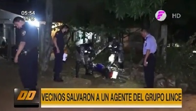 Balean a agente Lince en intento de asalto en Areguá