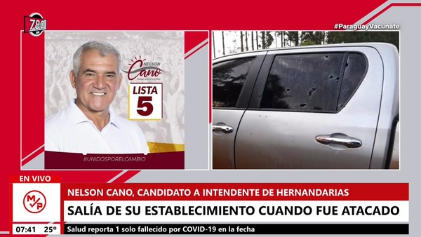 Atentado contra Nelson Cano: Investigarán a sus contrincantes políticos - Megacadena — Últimas Noticias de Paraguay