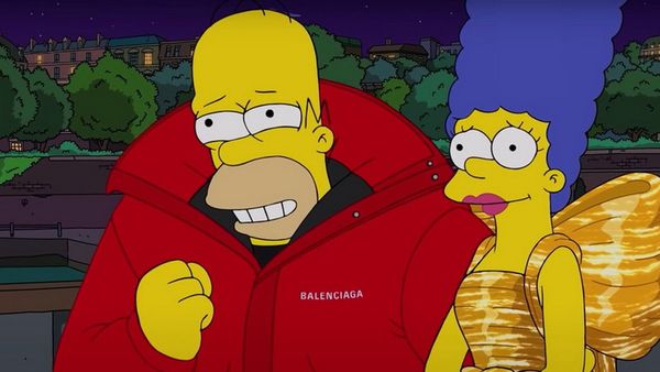 Entérate: Balenciaga viste a Los Simpsons