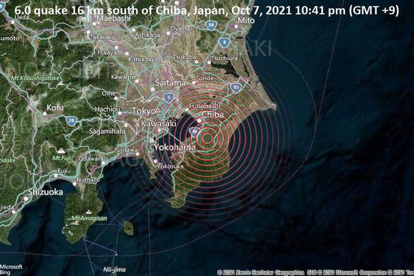 Un terremoto de magnitud 6,1 sacudió a Tokio, no hay peligro de tsunami