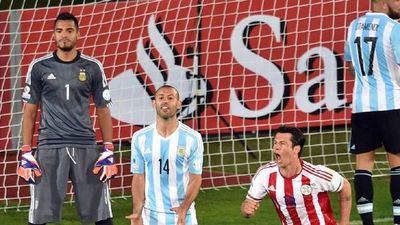 Nelson Haedo Valdez y sus gratos recuerdos ante Argentina