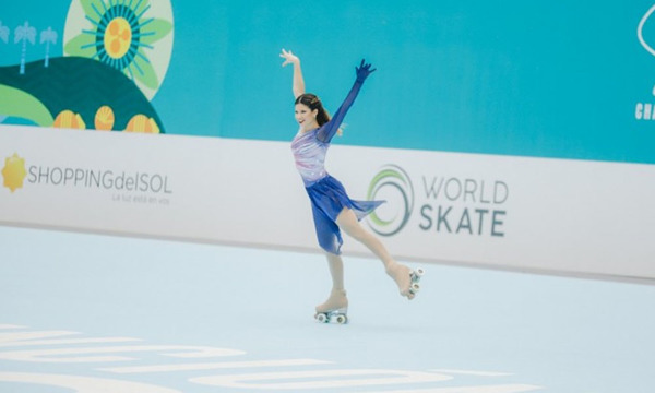 Mundial de Patinaje: Erika Alarcón coronó a Paraguay con el noveno puesto - OviedoPress
