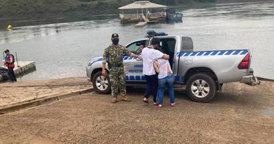 La Nación / Hallan el cuerpo del niño Iker en el Paraná cerca de la Base Naval del Este
