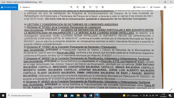Denuncian impunidad con trasfondo político en Comuna encarnacena - Nacionales - ABC Color