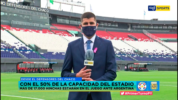 El informe de Pablo García desde el Defensores del Chaco