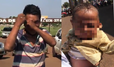 Padrastro tiró a la basura al bebé de su pareja porque no lo quería - Noticiero Paraguay