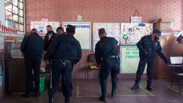 Más de 12 mil policías resguardarán los locales de votación de todo el país
