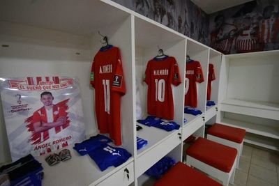 El vestuario de Paraguay está listo - Selección Paraguaya - ABC Color