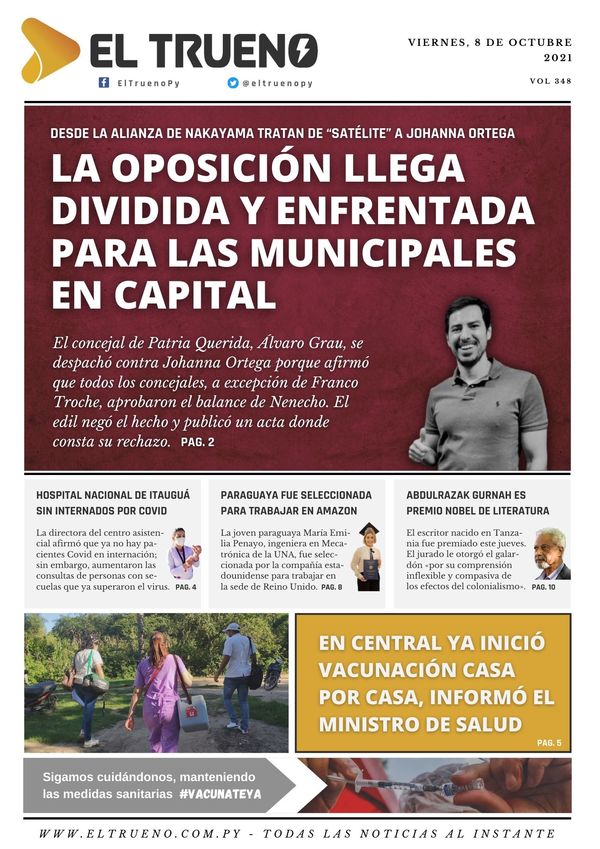 E-paper 8 de octubre 2021 - El Trueno