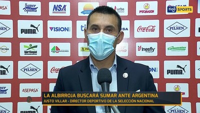 Villar explica la importancia del choque ante Argentina