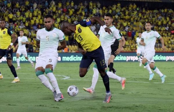 Ecuador fulmina a Bolivia e ingresa al podio