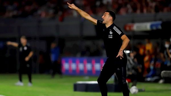 Scaloni dice que Argentina fue superior a Paraguay