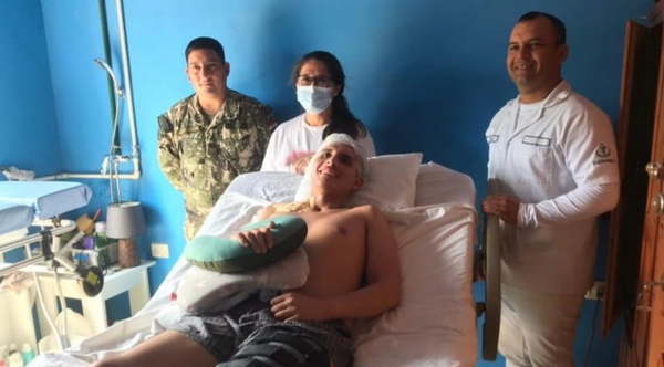 José Zaván recibió el alta médica y ya pudo regresar a su hogar - Noticiero Paraguay