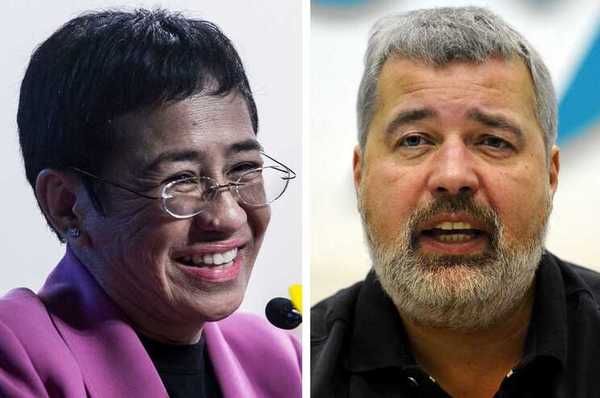 Nobel de la Paz a los periodistas Maria Ressa y Dmitry Muratov de Filipinas y Rusia - .::Agencia IP::.