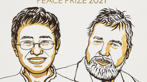 El Nobel de la Paz para periodistas Maria Ressa y Dmitry Muratov