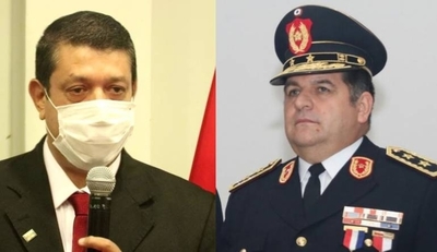 Diario HOY | Fuerte crispación entre el viceministro de Giuzzio y el comandante de la Policía