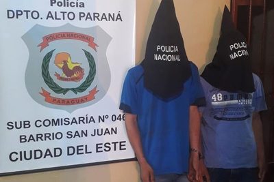 Vecinos atrapan a delincuentes