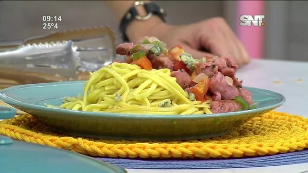 Receta LMCD: Tallarín con toscana Upisa - SNT